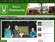 Tablet Screenshot of godzianow.pl